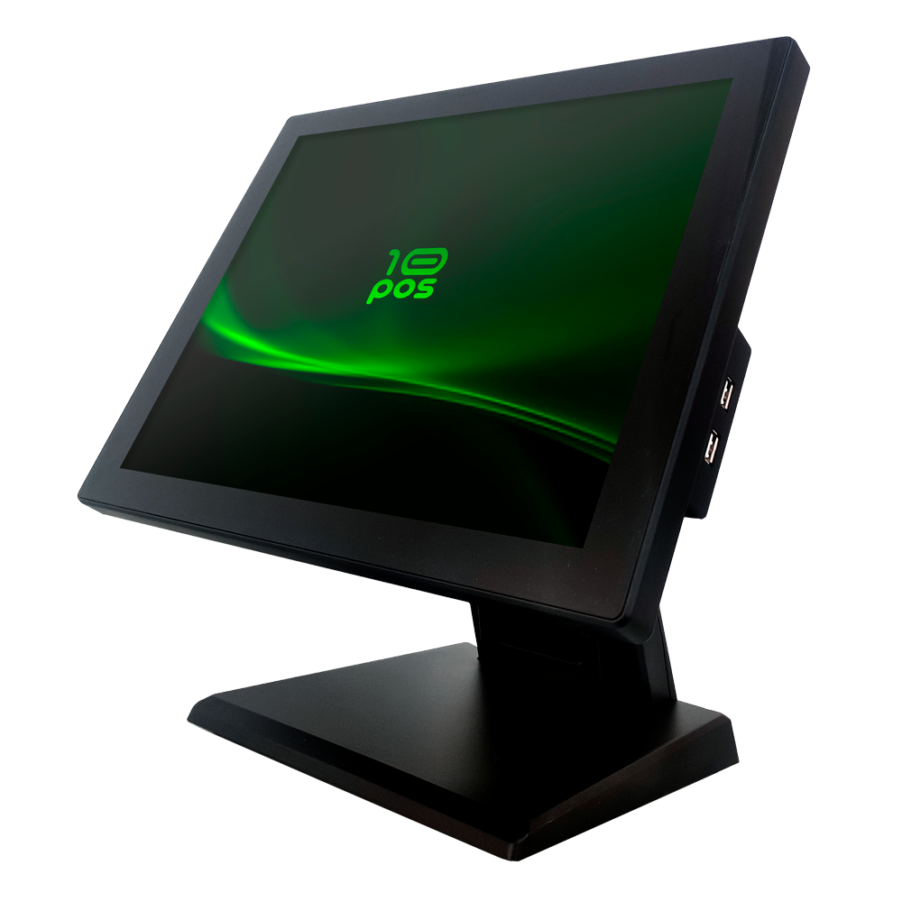 10POS TERMINAL TACTIL FLAT CAPACITIVE 15" 10POS 10T-15, i5 7th GEN , 8 GB RAM, 256 SSD, WIFI, WINDOWS 11 IOT