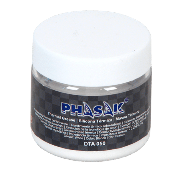 PHASAK Silicona termica blanca en bote PHASAK, 50 gramos