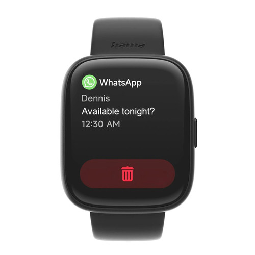 HAMA Reloj pulsera Watch 4000 Negro