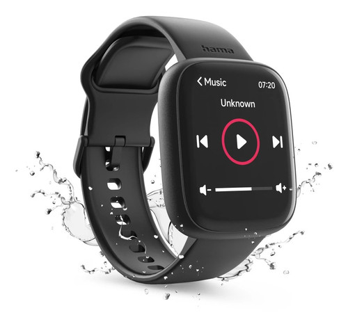 HAMA Reloj pulsera Watch 4000 Negro