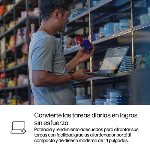 HP Portatil ProBook 4 G1iR INTEL CORE ULTRA 5-120U / 16GB / 512GB SSD / 14" / Win11 Pro