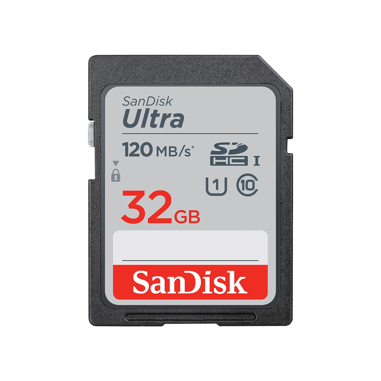 SANDISK Tarjeta de Memoria Ultra 32GB SD HC UHS-I - SDXC/ Clase 10/ 120MBs