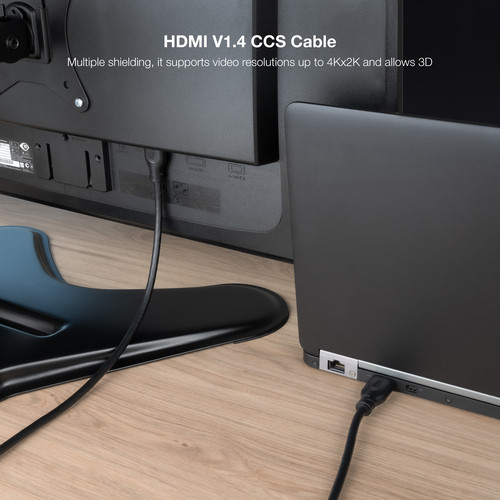 NANOCABLE CABLE HDMI V1.4 CCS, A/M-A/M, 1.0 M