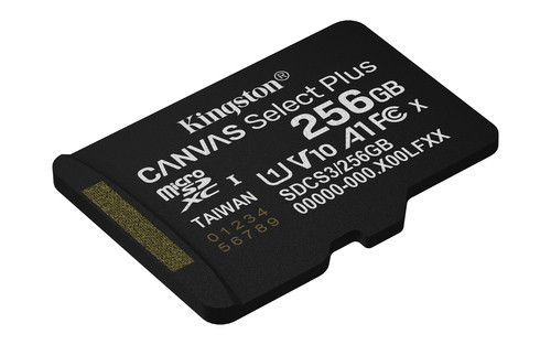 KINGSTON MicroSDXC 256GB GEN3 / Class 10 / Adaptador SD