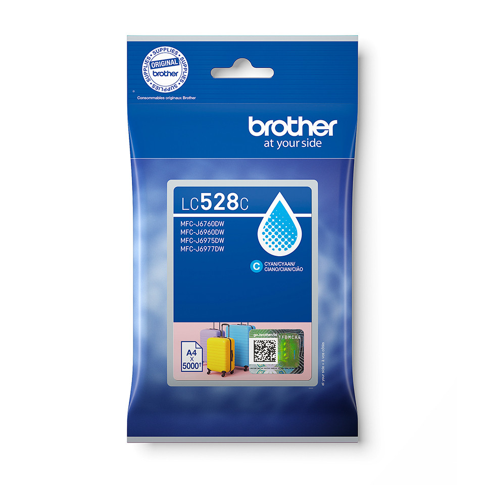 BROTHER Cartucho Cian para MFCJ6760DW, MFCJ6960DW. 5000pag