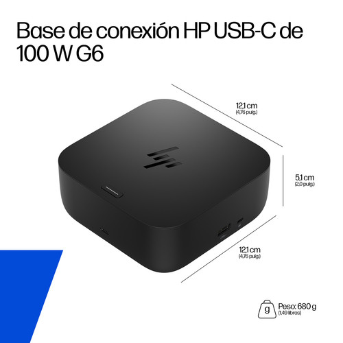 HP Docking station G6 Thunderbolt 4 Ultra 100 W USB-C