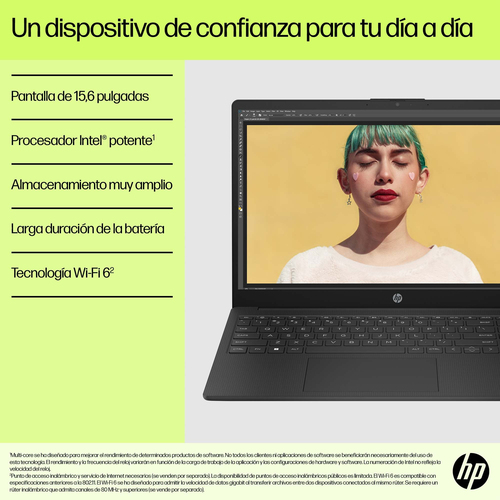 HP Portatil 15-FD0267NS Intel Core i5-1334U / 16GB / 512GB SSD / 15.6" / FreeDOS