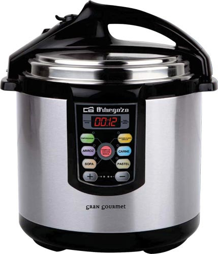 ORBEGOZO Olla Electrica Programable HPE 6075 / 1000W / Capacidad 6L