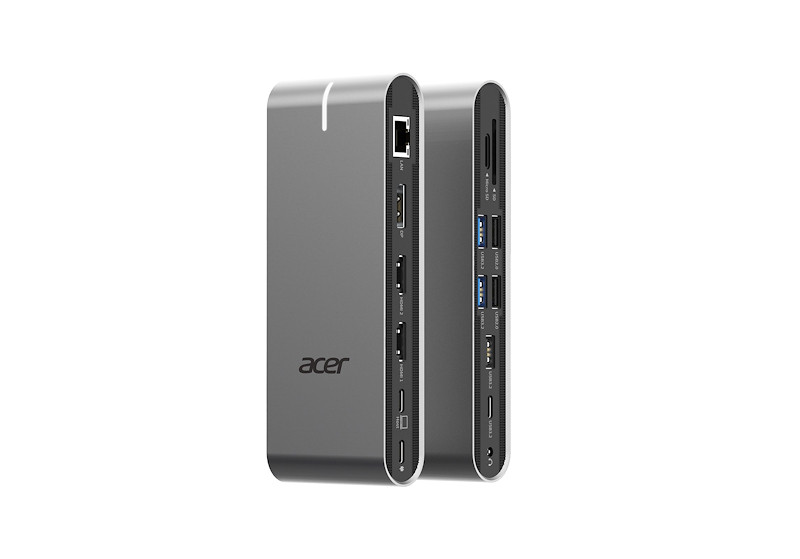 ACER Hub universal 15 en 1 / Incluye cable USB-C / Docking con PN HP.DSCAB.019