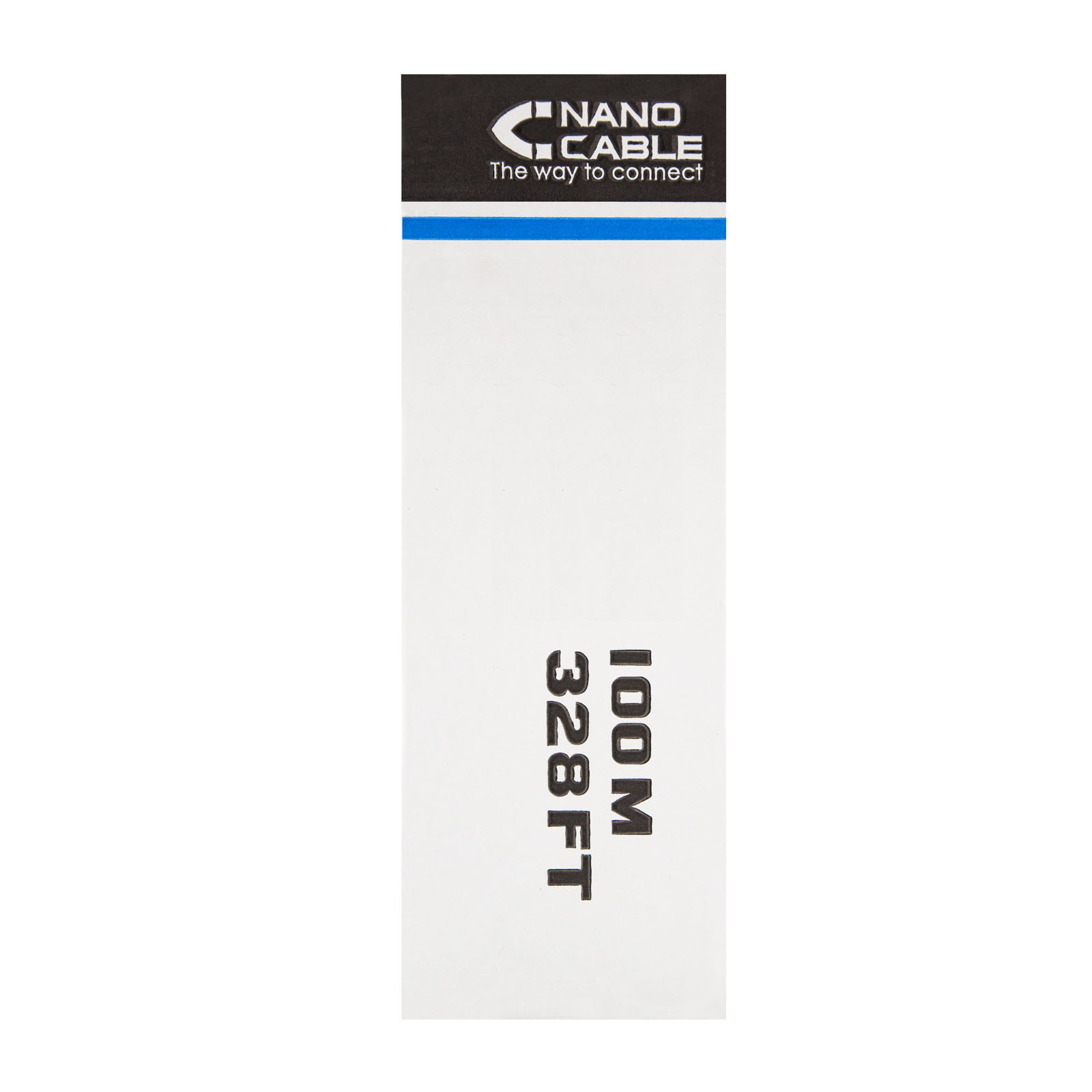 NANOCABLE CABLE RED CAT.6 UTP RIGIDO AWG24, 100 M