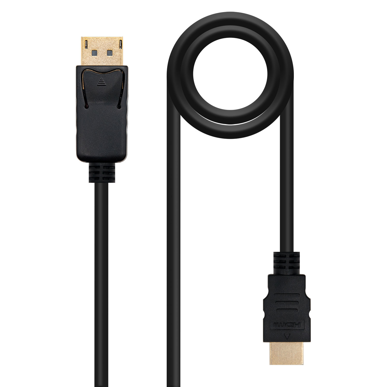 NANOCABLE CABLE CONVERSOR DP A HDMI, DP/M-HDMI/M NEGRO 5.0 M