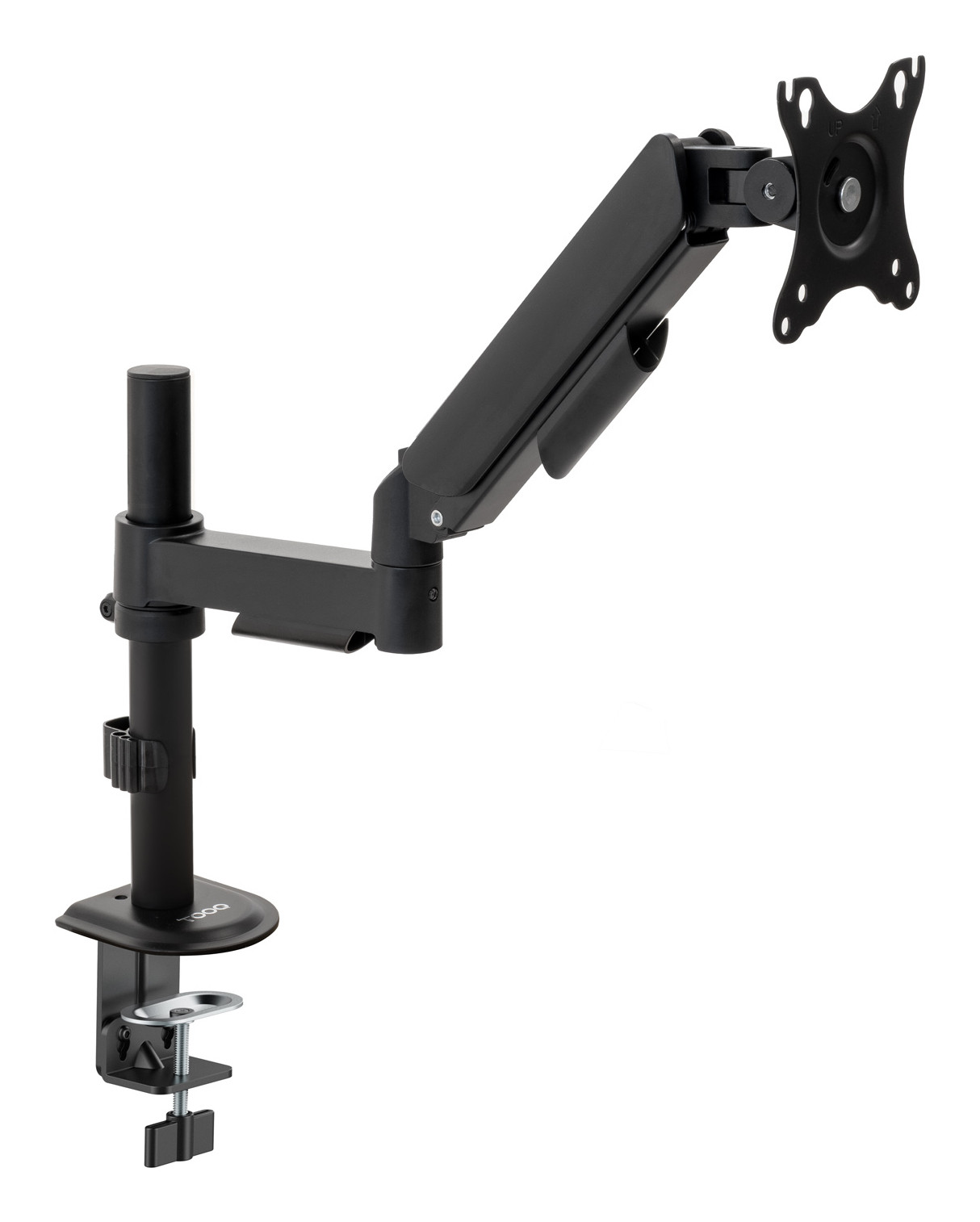 TOOQ SOPORTE MESA PANT. GIRA INCLI 1 BRAZO 17-32 NEGRO