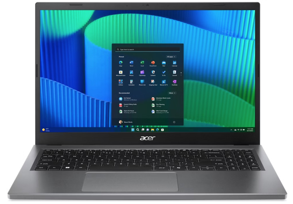 ACER Portatil EXTENSA 215-24 / Ryzen 5-7520U / 16GB / 512GB SSD / 15,6" / FreeDOS