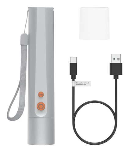 HAMA Home Linterna LED USB-C, FL350, 350 Lm