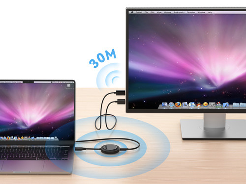 CONCEPTRONIC ATHERIC02B Kit Extensor HDMI Inalambrico 1080P