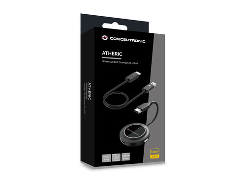 CONCEPTRONIC ATHERIC02B Kit Extensor HDMI Inalambrico 1080P