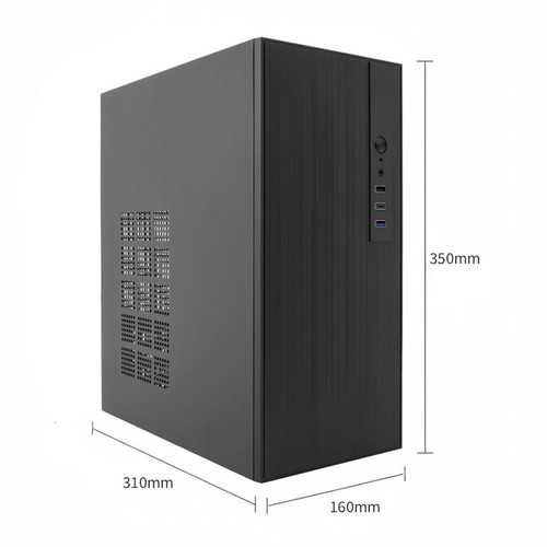 COOLBOX CAJA MATX M460 USB-C 3.2 GEN1 SGCC 0.8MM BASIC500GR 500W