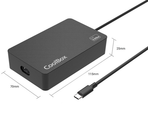 COOLBOX Alimentador Universal NB100 USB-C / 100W / GaN
