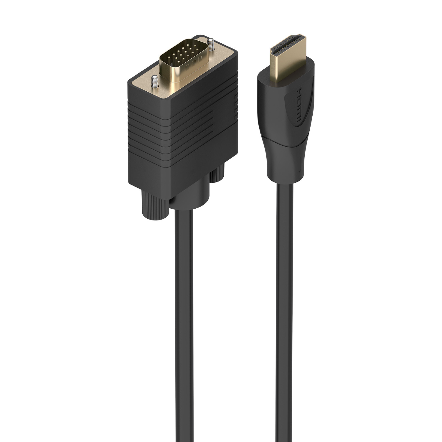 AISENS - CABLE CONVERSOR HDMI A SVGA, HDMI A/M-SVGA/M, NEGRO, 2.0M