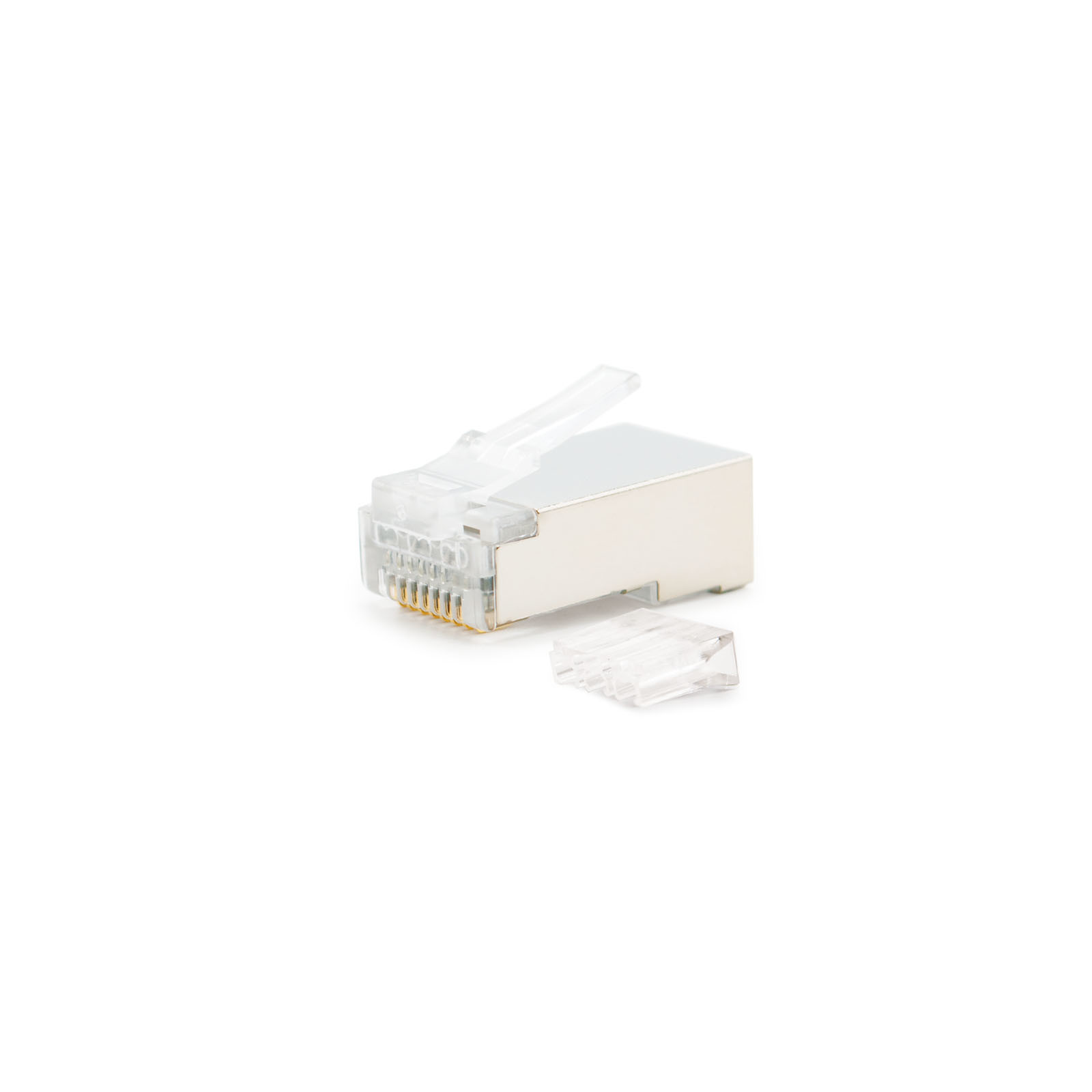 NANOCABLE CONECTOR RJ45 8 HILOS FTP CAT.6 (10 UDS), Metalico, RoHS, 10 pieza(s), 1 cm, 160 mm, 100 mm