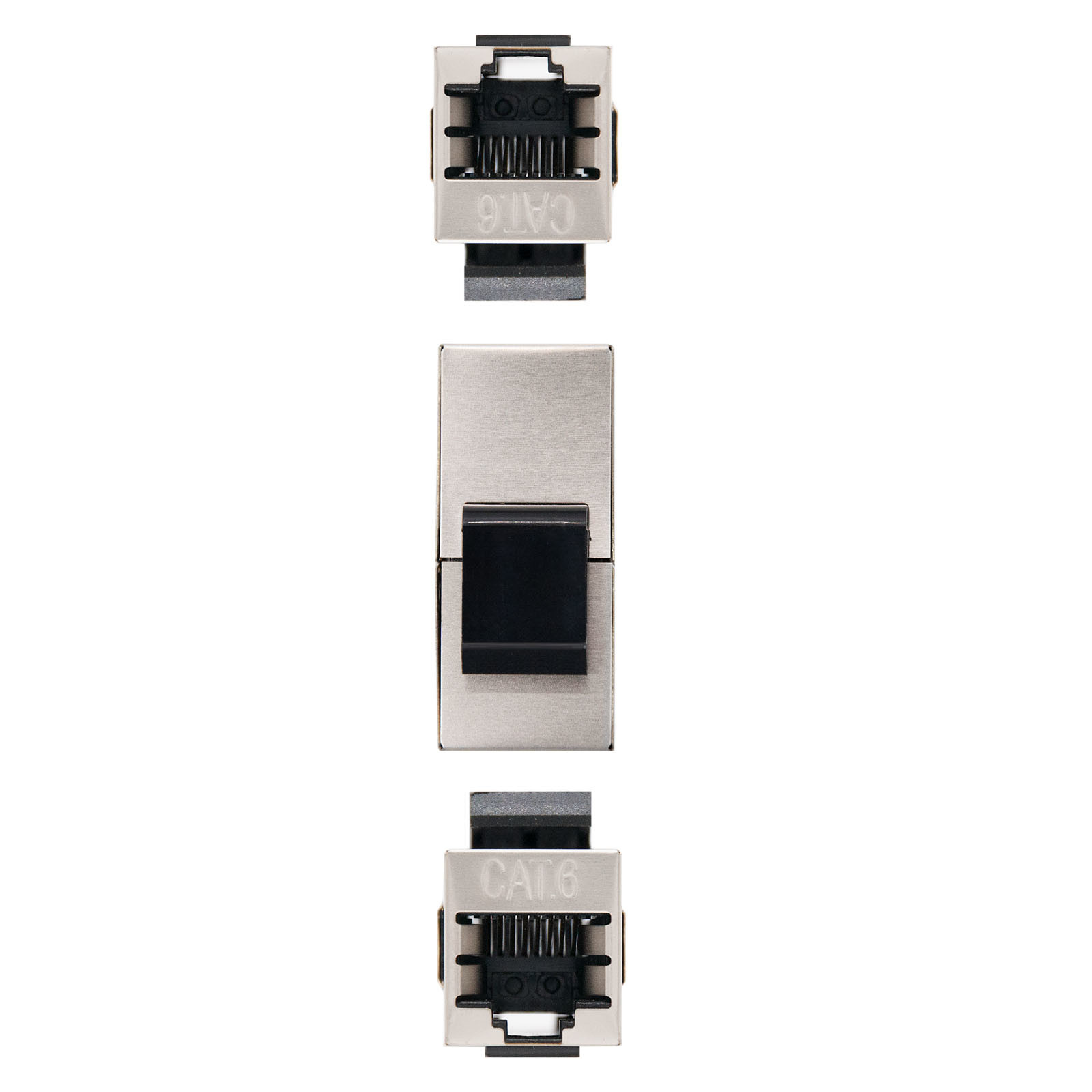 NANOCABLE EMPALME RJ45 CAT.6 STP, Metalico, RoHS, 1 cm, 160 mm, 100 mm, 12 g