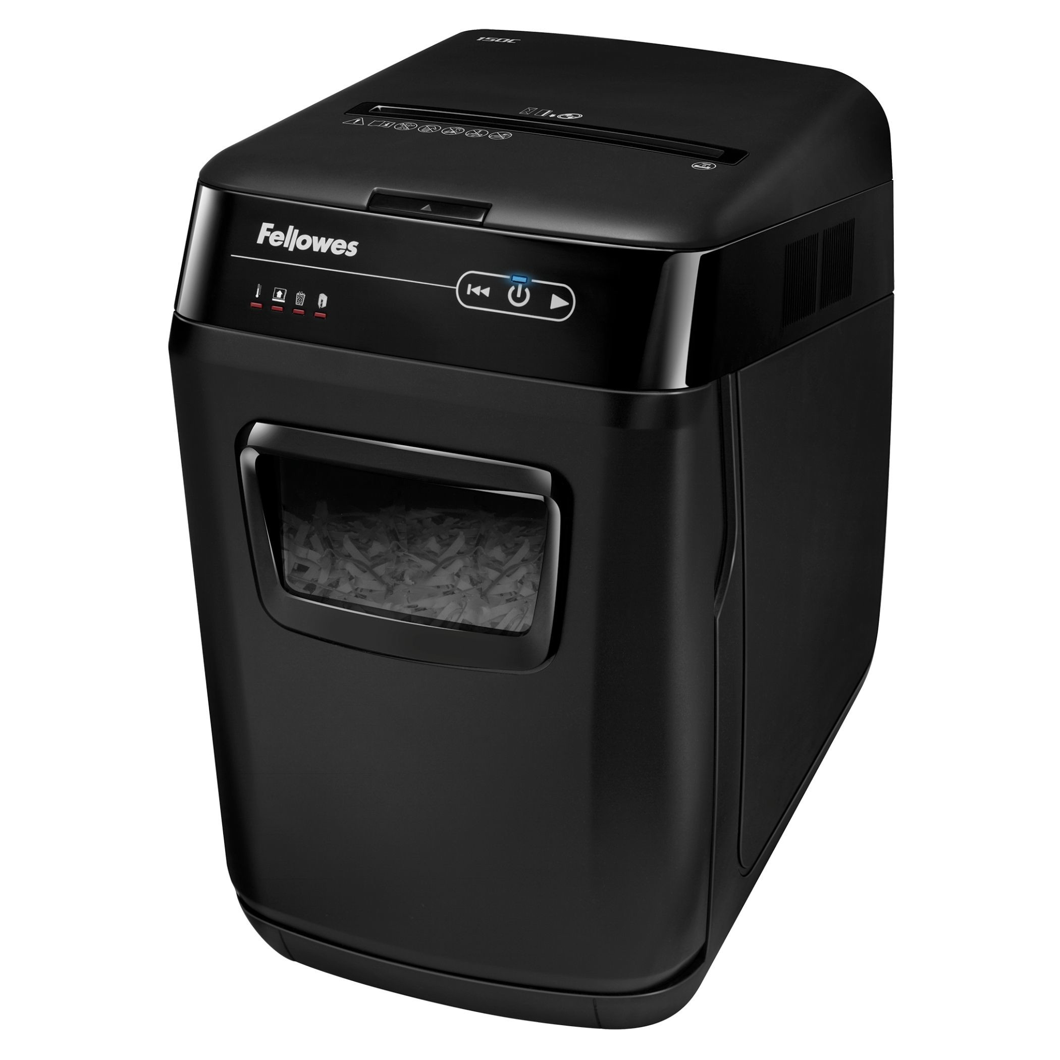 FELLOWES Destructora Automática AutoMax? 150C corte en partículas de 4x38mm