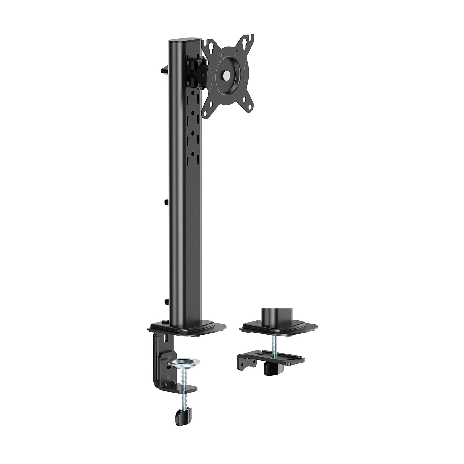 AISENS - SOPORTE DE MESA ECO GIRATORIO E INCLINABLE PARA MONITOR/TV 12KG DE 17-34, NEGRO