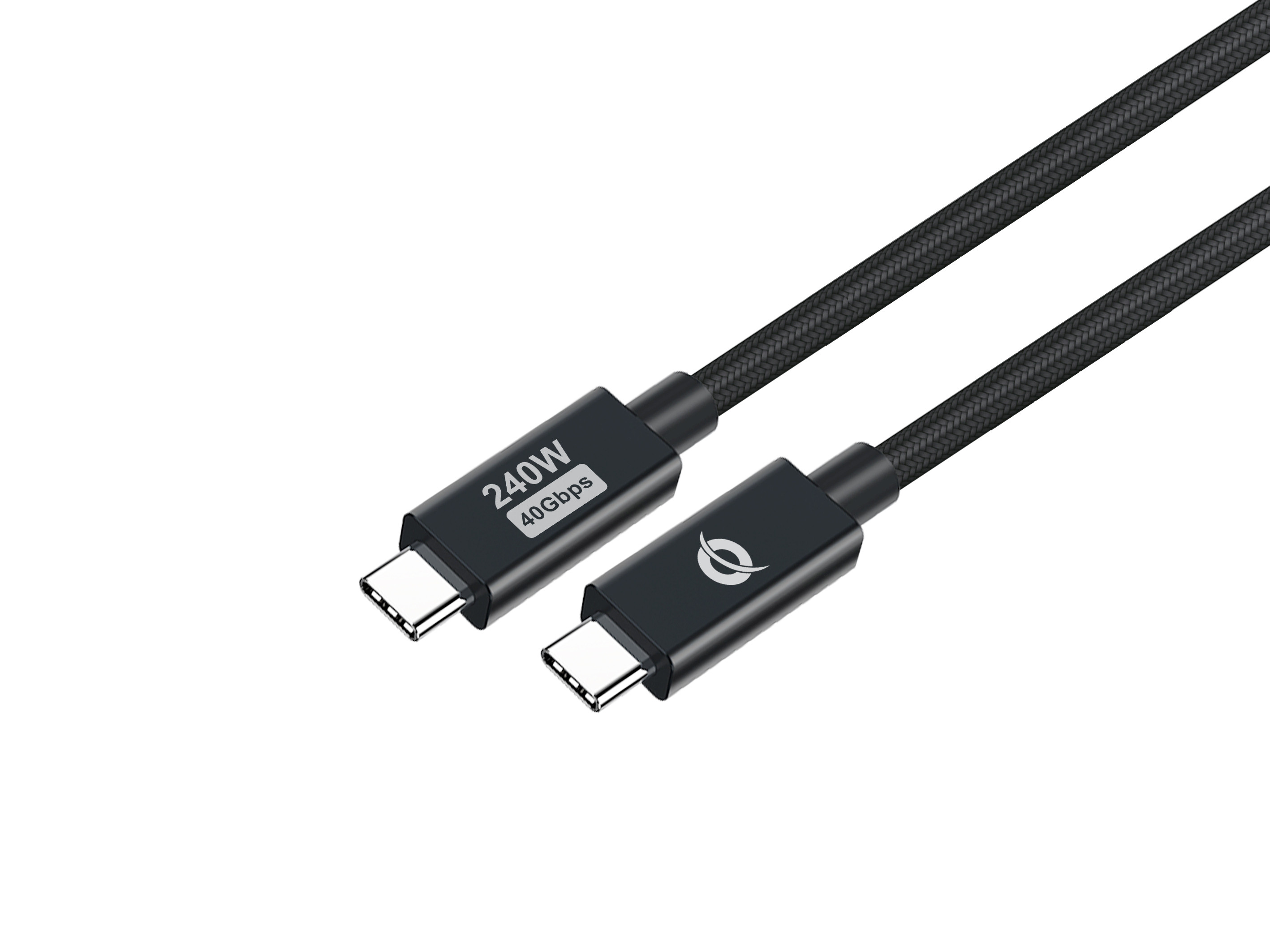 CONCEPTRONIC ETTA04B12 USB 4.0 Gen 3 240W Fast Charging Data Cable 1.2M, 5A, 40Gbps, 8K60Hz, E-Mark