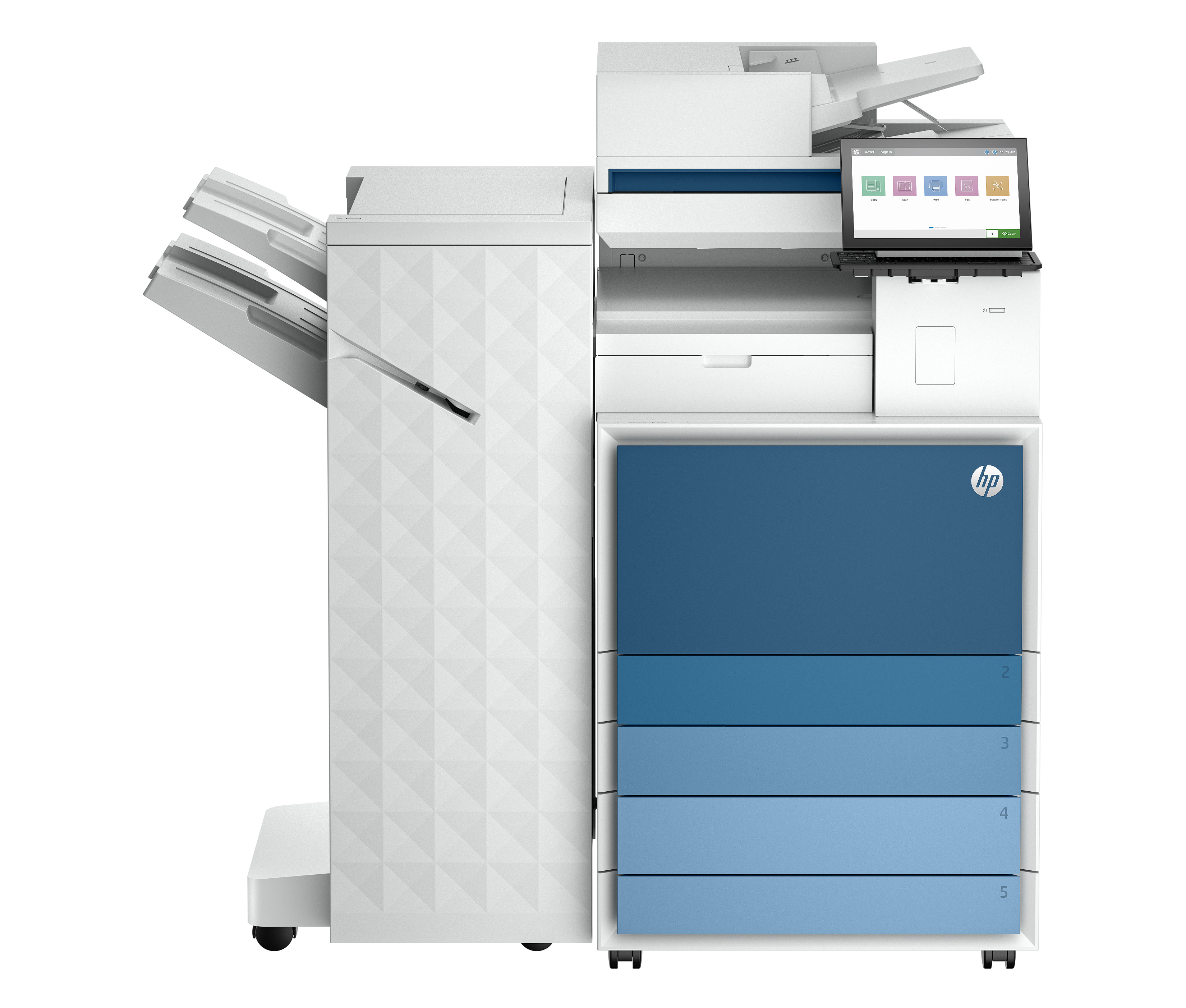 HP Multifuncion laser monocromo LaserJet Enterprise Flow 8601z+ A3