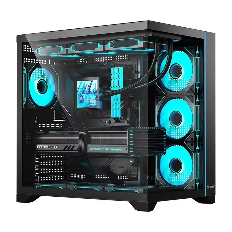 HIDITEC CHASIS PC ATX H3 PRO NEGRO