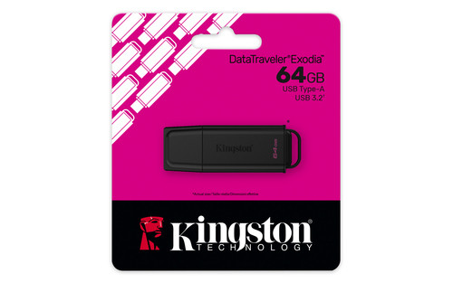 KINGSTON Pendrive Datatraveler EXODIA 64GB / USB 3.2 GEN 2