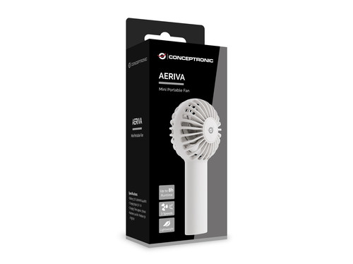CONCEPTRONIC Miniventilador portatil AERIVA01W AERIVA01W Mini Portable Fan