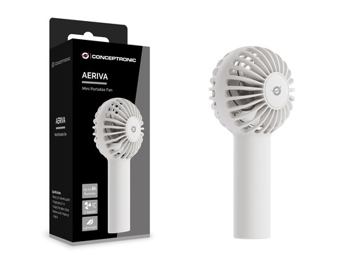 CONCEPTRONIC Miniventilador portatil AERIVA01W AERIVA01W Mini Portable Fan