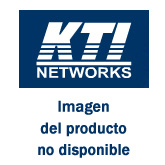 KTI Industrial 3-port, RJ-45 copper to 100FX fiber optic, media converting switch