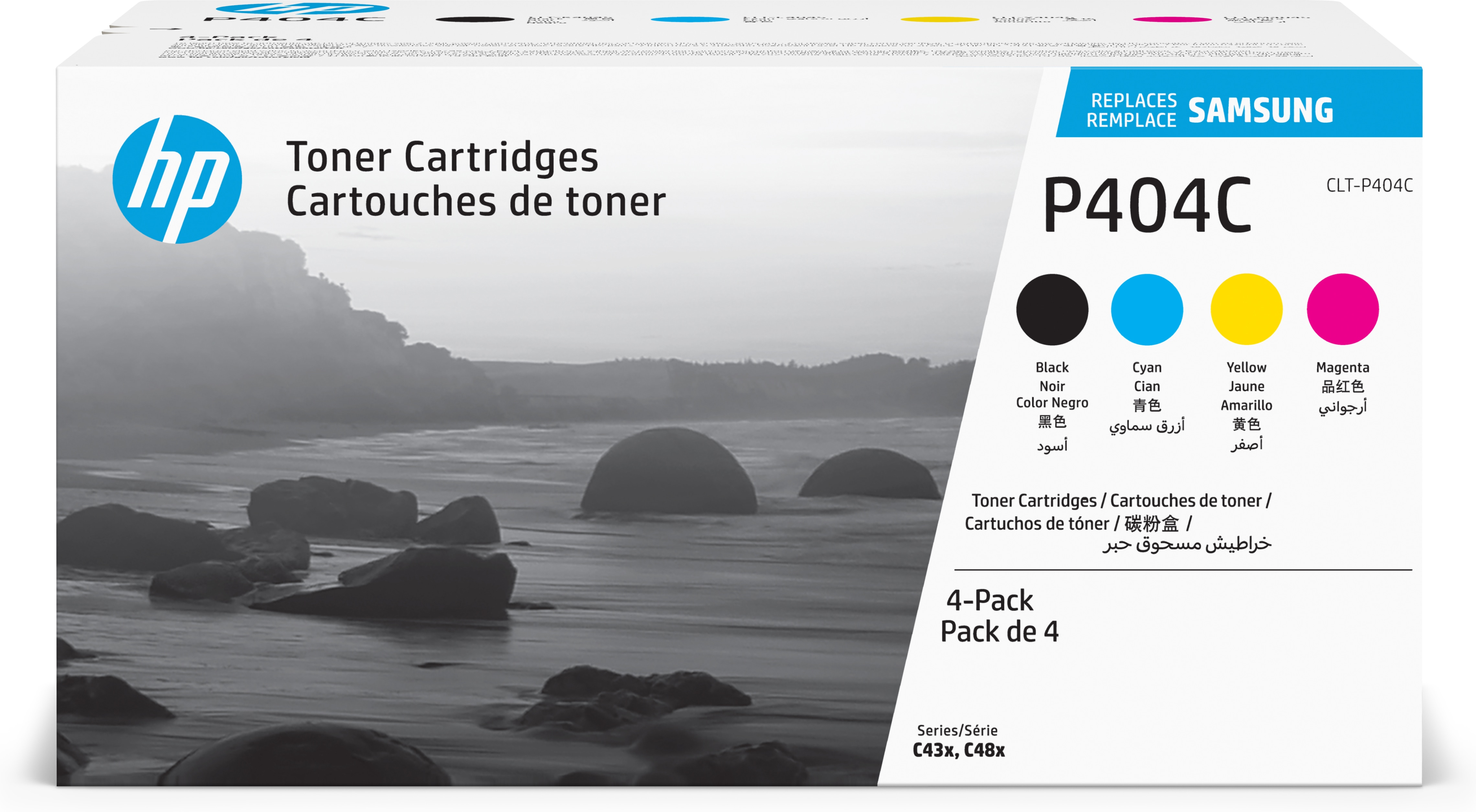 HP - SAMSUNG SL-C430W/C460W Pack 4 Toner CMAK