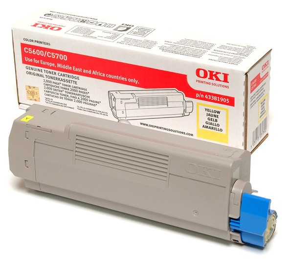 OKI C-5600/5700 Toner amarillo