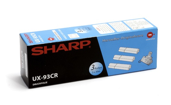 SHARP Fax UXA450/460, UXP110/400/410/430 Rodillo termico (Pack 3)