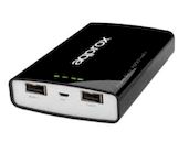 APPROX Power Bank de bolsillo Universal Evolution 7800 mAh (Negro)