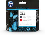 HP DesignJet 744 Cabezal de impresion Negro mate y Rojo