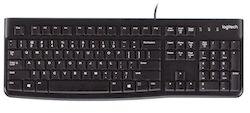 LOGITECH TECLADO K120 USB NEGRO OEM