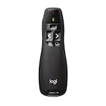 LOGITECH Mando inalambrico r400 profesional presenter wireless puntero laser 15 m 2.4 ghz
