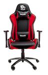 Talius silla Lizard V2 gaming black/red, 2D, butterfly, base metal, ruedas 60mm nylon, gas clase 4