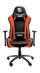 Talius silla Lizard V2 gaming black/orange 2D, butterfly, base metal, ruedas 60mm nylon, gas clase 4