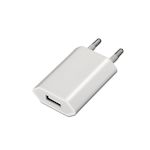 AISENS - MINI CARGADOR USB, 5V/1A, BLANCO