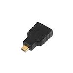 AISENS - ADAPTADOR HDMI A MICRO HDMI, A/H-D/M, NEGRO