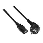 AISENS - CABLE ALIMENTACIoN CPU, CEE7/M-C13/H, NEGRO, 1.5M