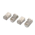 AISENS - CONECTOR RJ45 8 HILOS FTP CAT.6 AWG24 (10 UDS)