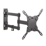 AISENS - SOPORTE ECO GIRATORIO, INCLINABLE Y NIVELABLE PARA MONITOR/TV 20KG (3 PIVOTES) DE 13-42, NE