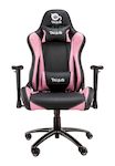 Talius silla Lizard V2 gaming black/Pink 2D, butterfly, base metal, ruedas 60mm nylon, gas clase 4