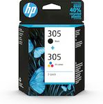 HP DeskJet 1210,1212 Pack 2 Cartucho Color y Negro Nº305